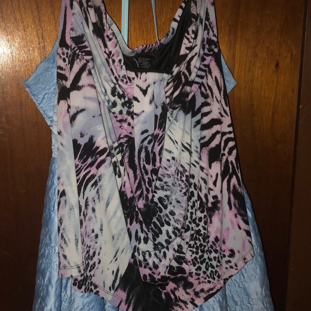Strapless shirt